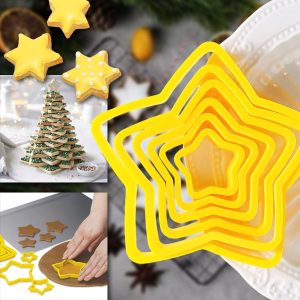 Csillag alakú sütivágók (6db) | STARCUTS